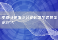 电商补流量平台的运营生态与发展现状