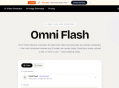 Omni Flash：一款自带口型同步与电影级运镜的AI视频生成神器