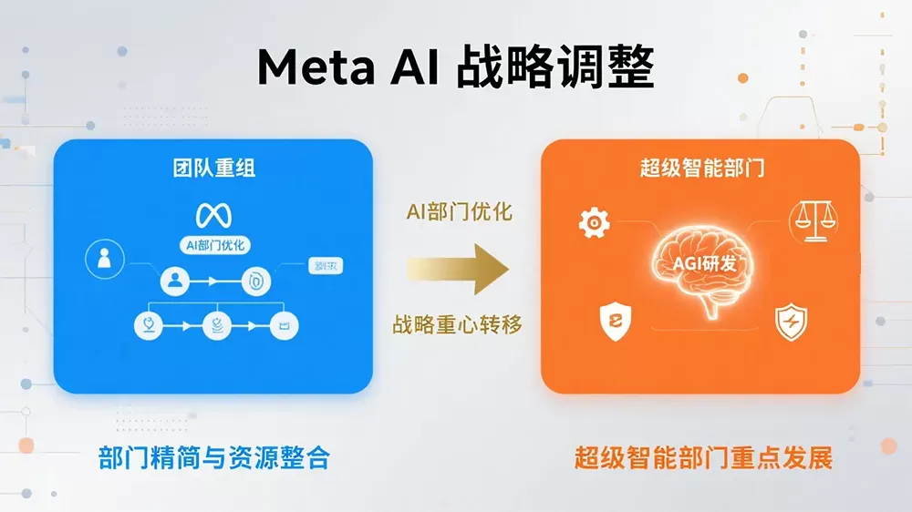 Meta半年内四次重组AI团队,超级智能战略转向封闭开发-第1张图片 Meta半年内四次重组AI团队,超级智能战略转向封闭开发-第1张图片
