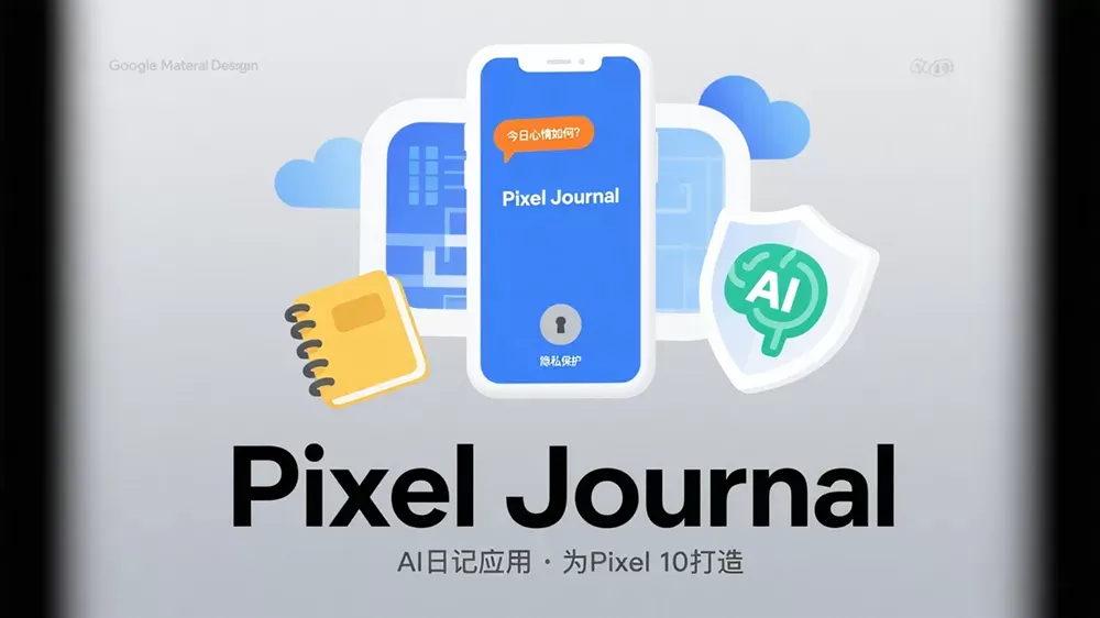 谷歌发布AI日记应用 Pixel Journal,为Pixel 10打造,含个性化提示与隐私保护。-第1张图片 谷歌发布AI日记应用 Pixel Journal,为Pixel 10打造,含个性化提示与隐私保护。-第1张图片