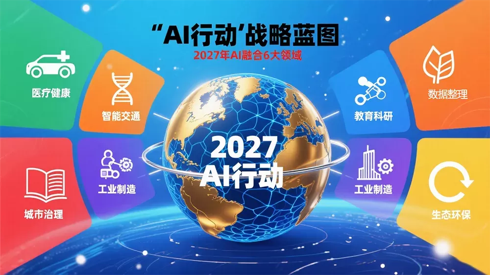 国务院推动“AI ”行动,计划2027年AI融和6大领域,2035步入智能社会。-第1张图片 国务院推动“AI ”行动,计划2027年AI融和6大领域,2035步入智能社会。-第1张图片