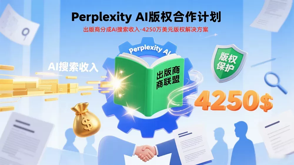 Perplexity AI设出版商分成AI搜索收入计划,4250万美元助其解决版权问题。-第1张图片 Perplexity AI设出版商分成AI搜索收入计划,4250万美元助其解决版权问题。-第1张图片