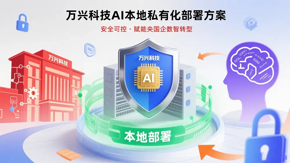 万兴科技发布AI本地私有化部署方案，助力央国企数智转型-第1张图片