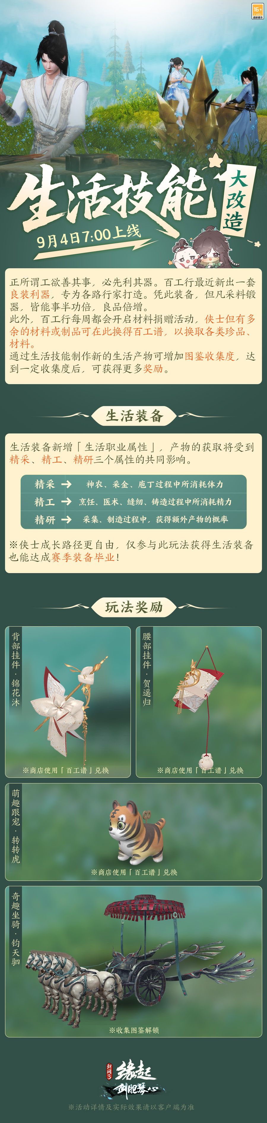 《剑网3缘起》“剑胆琴心”赛季今日公测,95级海量玩法一览-第14张图片 《剑网3缘起》“剑胆琴心”赛季今日公测,95级海量玩法一览-第14张图片