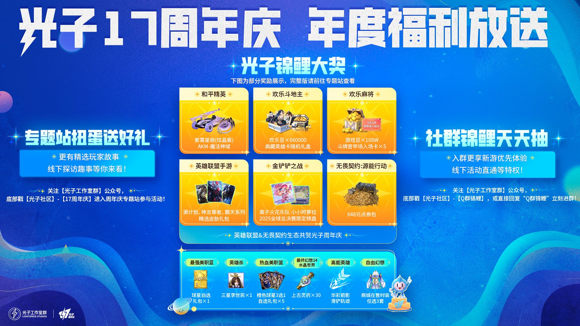 谢谢每一个发光的你,光子17周年庆启动-第3张图片 谢谢每一个发光的你,光子17周年庆启动-第3张图片