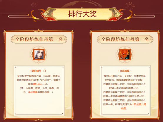 《问道》12月熔炼仙丹奖池大焕新,仙元元灵爆不停-第2张图片 《问道》12月熔炼仙丹奖池大焕新,仙元元灵爆不停-第2张图片