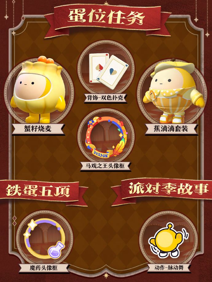 《蛋仔派对》“奇迹大马戏”派对季重磅开启,主题关卡正式揭晓-第10张图片 《蛋仔派对》“奇迹大马戏”派对季重磅开启,主题关卡正式揭晓-第10张图片