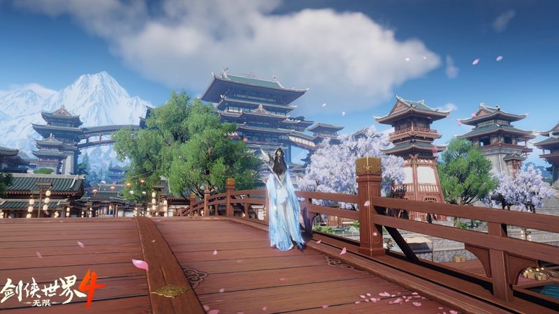 天光云影共徘徊,《剑侠世界4:无限》拟真江湖天气系统首曝-第3张图片 天光云影共徘徊,《剑侠世界4:无限》拟真江湖天气系统首曝-第3张图片