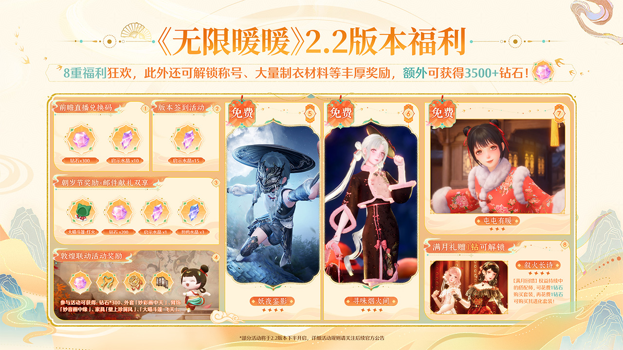 《无限暖暖》新版本“九色万相生”重磅上线-第5张图片 《无限暖暖》新版本“九色万相生”重磅上线-第5张图片