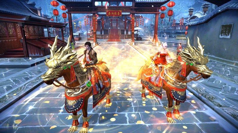 雪落苏城福利加“马”,《九阴真经3D》新春版本现已上线-第2张图片 雪落苏城福利加“马”,《九阴真经3D》新春版本现已上线-第2张图片