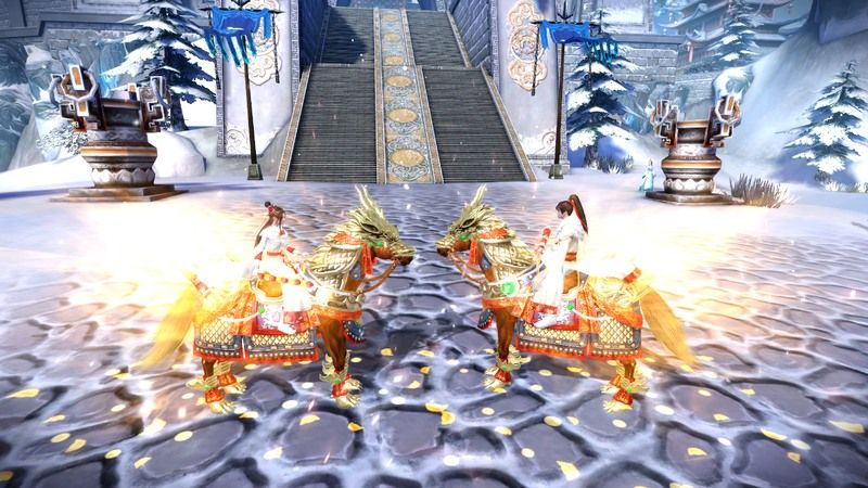 雪落苏城福利加“马”,《九阴真经3D》新春版本现已上线-第1张图片 雪落苏城福利加“马”,《九阴真经3D》新春版本现已上线-第1张图片