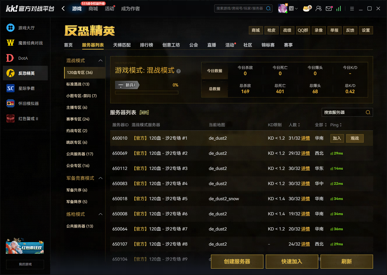 KK对战平台怎么联机,涵盖魔兽红警CS1.6街机等多专区一键畅玩指南-第4张图片 KK对战平台怎么联机,涵盖魔兽红警CS1.6街机等多专区一键畅玩指南-第4张图片