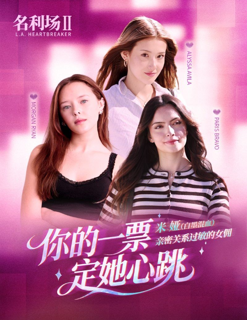 《名利场2》五大角色正式公开,选角投票进行中-第5张图片 《名利场2》五大角色正式公开,选角投票进行中-第5张图片