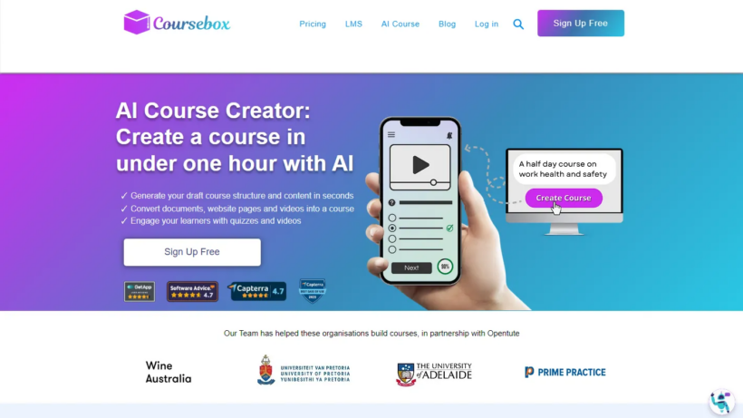 Coursebox AI智能课程平台:自动搭建互动课程,支持智能批改与多平台教学管理-第1张图片 Coursebox AI智能课程平台:自动搭建互动课程,支持智能批改与多平台教学管理-第1张图片