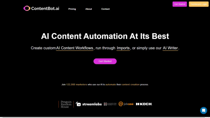 ContentBot:一款好用的智能内容工具,自动化批量创作多语种内容,适配各类营销创作场景-第1张图片 ContentBot:一款好用的智能内容工具,自动化批量创作多语种内容,适配各类营销创作场景-第1张图片