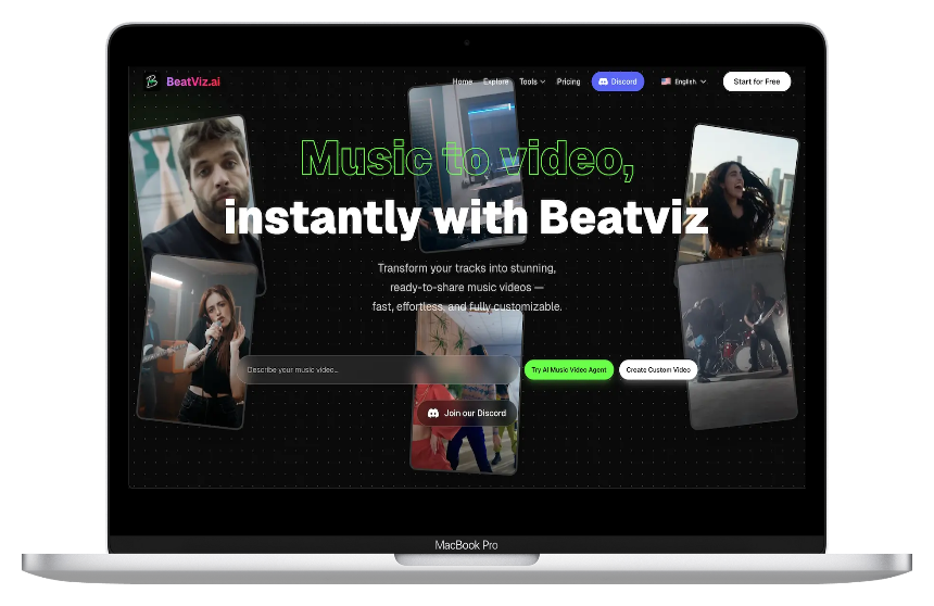 BeatViz AI:一款只需导入喜欢照片和音乐就能一键生成专属MV的工具-第1张图片 BeatViz AI:一款只需导入喜欢照片和音乐就能一键生成专属MV的工具-第1张图片