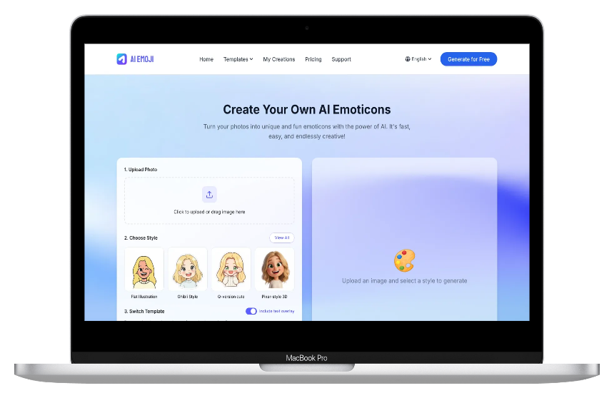AI Emoji:免费照片转表情包工具,一键生成个人专属表情包-第1张图片 AI Emoji:免费照片转表情包工具,一键生成个人专属表情包-第1张图片