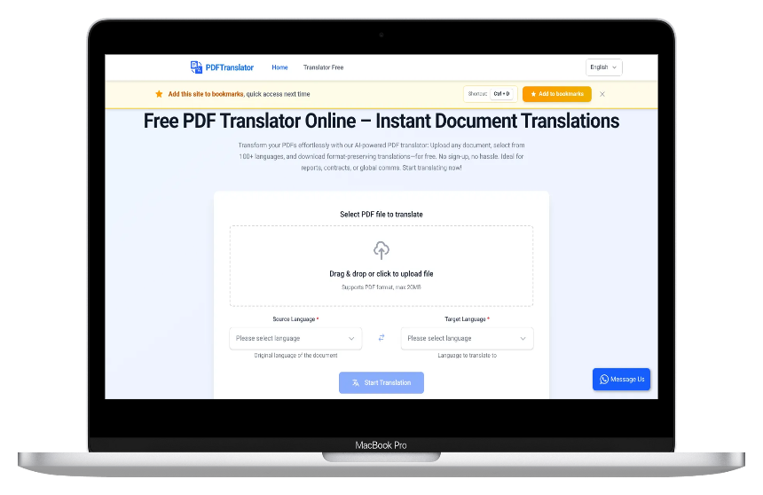 PDF Translator:好用的在线PDF翻译工具,基础功能免费免注册-第1张图片 PDF Translator:好用的在线PDF翻译工具,基础功能免费免注册-第1张图片