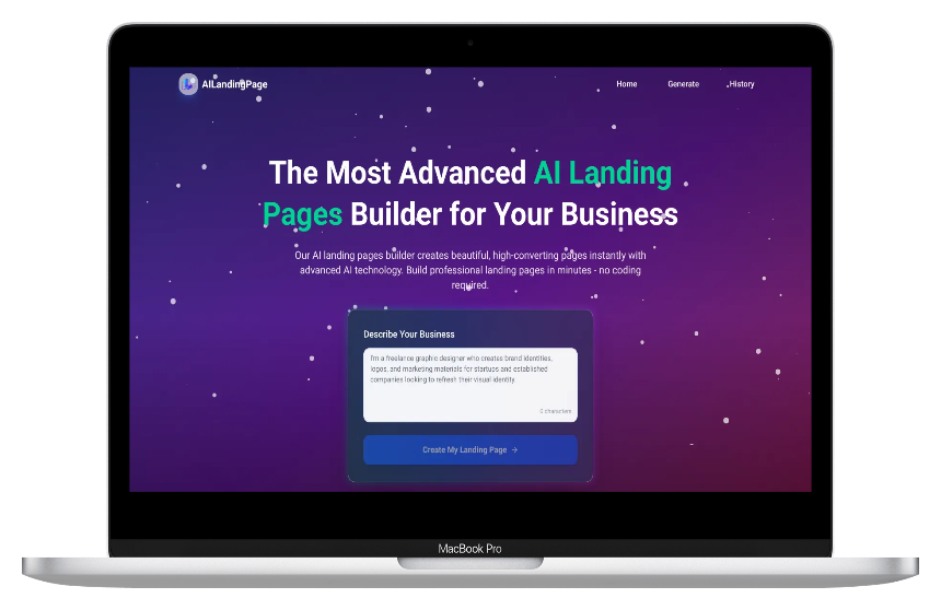 AI Landing Page:零代码建站神器,3分钟生成高转化率页面,自动写文案,中小商家营销必备工具-第1张图片 AI Landing Page:零代码建站神器,3分钟生成高转化率页面,自动写文案,中小商家营销必备工具-第1张图片