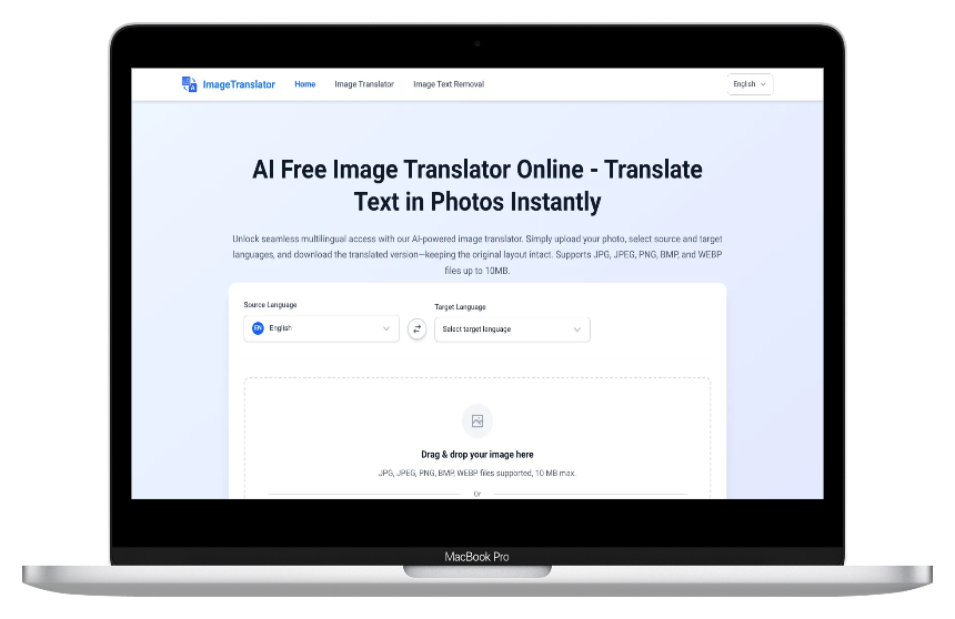Image Translator:一款无需注册就能用的在线图片翻译工具,支持100+语言,保留排版更方便-第1张图片 Image Translator:一款无需注册就能用的在线图片翻译工具,支持100+语言,保留排版更方便-第1张图片