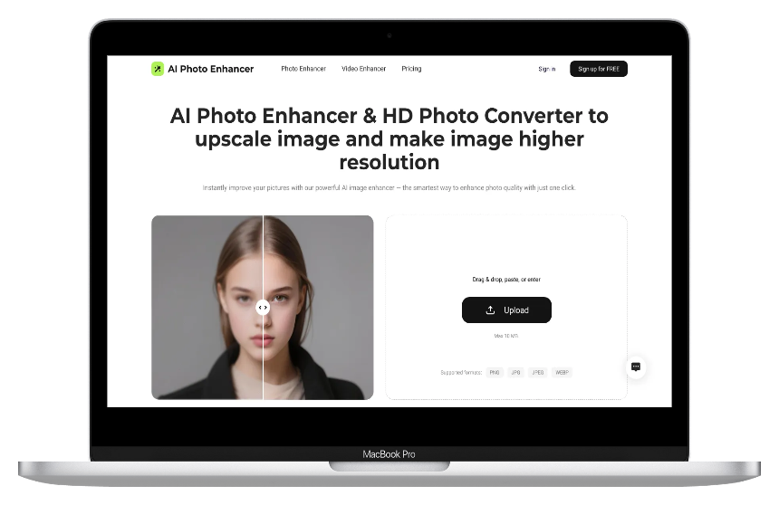 AI Photo Enhancer Pro:一键修复模糊照片,让旧照变高清,0基础也会修图-第1张图片 AI Photo Enhancer Pro:一键修复模糊照片,让旧照变高清,0基础也会修图-第1张图片