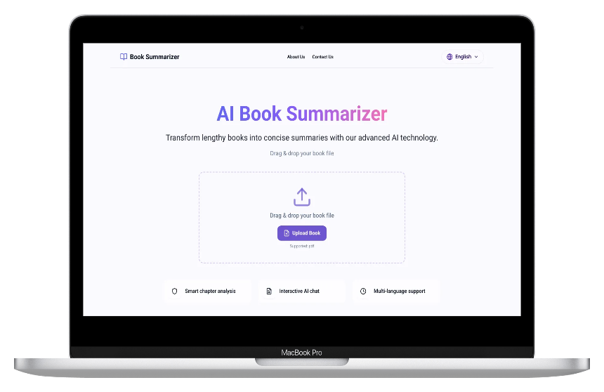 读书太慢没时间?AI Book Summarizer这款AI摘要神器帮你10分钟吃透一本书-第1张图片 读书太慢没时间?AI Book Summarizer这款AI摘要神器帮你10分钟吃透一本书-第1张图片