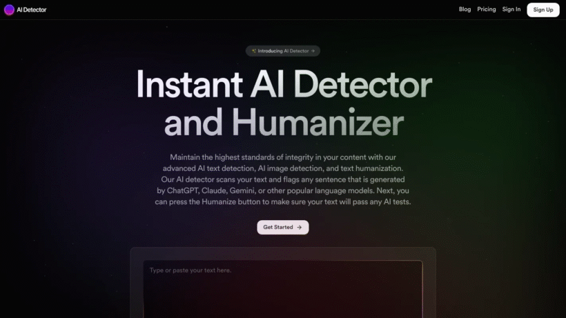 AI Detector：给你装个“火眼金睛”，普通人也能轻松识破AI生成内容-第1张图片