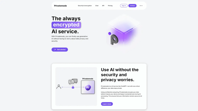 Privatemode AI隐私安全服务:机密计算加密你的数据,欧盟托管零信任架构-第1张图片 Privatemode AI隐私安全服务:机密计算加密你的数据,欧盟托管零信任架构-第1张图片