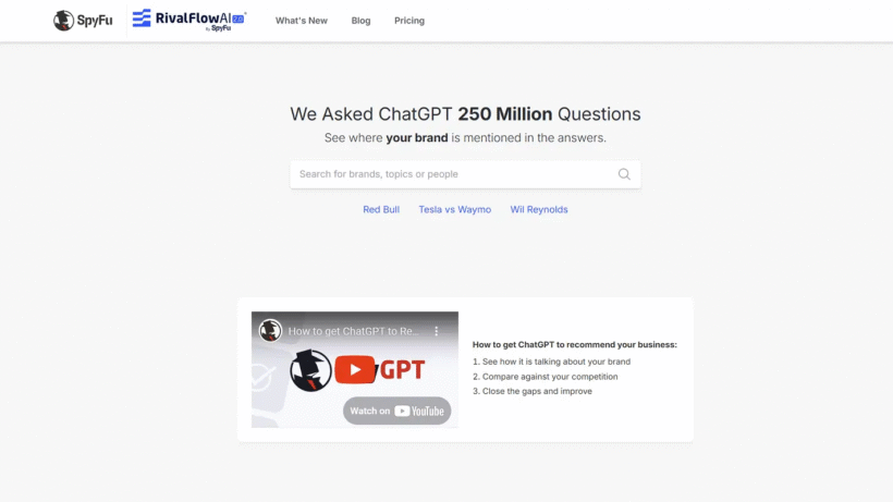 SpyGPT:一款结合AI与竞争情报的数字营销利器与SEO优化工具-第1张图片 SpyGPT:一款结合AI与竞争情报的数字营销利器与SEO优化工具-第1张图片