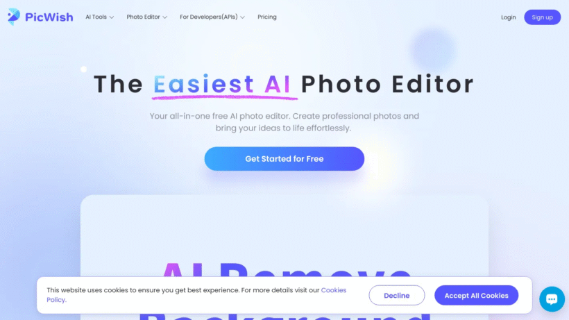 PicWish AI:零基础也能轻松修图,一键搞定抠图、老照片修复与画质增强-第1张图片 PicWish AI:零基础也能轻松修图,一键搞定抠图、老照片修复与画质增强-第1张图片