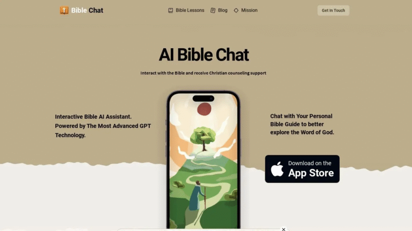 读经遇到不懂之处没人问?试试Bible Chat这位随时在线的AI智能研经好帮手-第1张图片 读经遇到不懂之处没人问?试试Bible Chat这位随时在线的AI智能研经好帮手-第1张图片