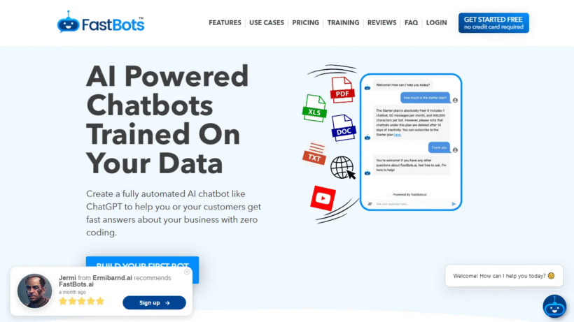 FastBots AI:零基础免代码搭建网站智能客服与24小时自动销售引流神器-第1张图片 FastBots AI:零基础免代码搭建网站智能客服与24小时自动销售引流神器-第1张图片