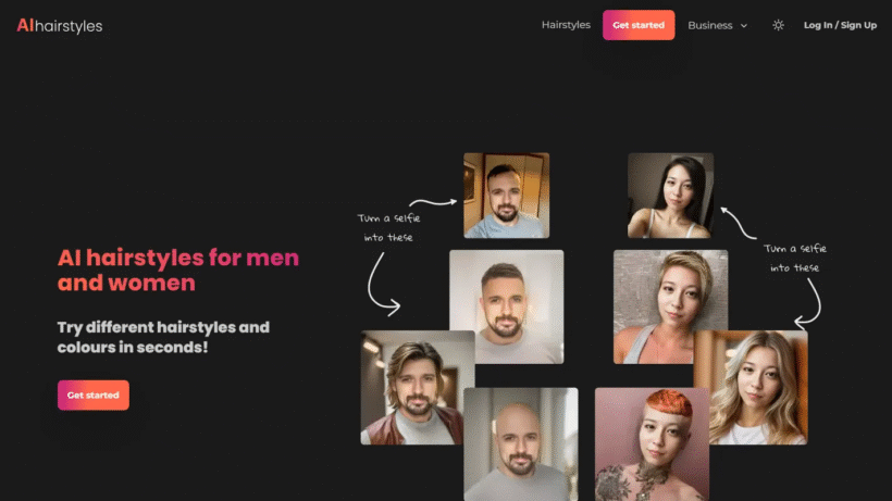 AI Hairstyles虚拟试发AI工具:一键预览百变发型,告别剪发翻车烦恼-第1张图片 AI Hairstyles虚拟试发AI工具:一键预览百变发型,告别剪发翻车烦恼-第1张图片