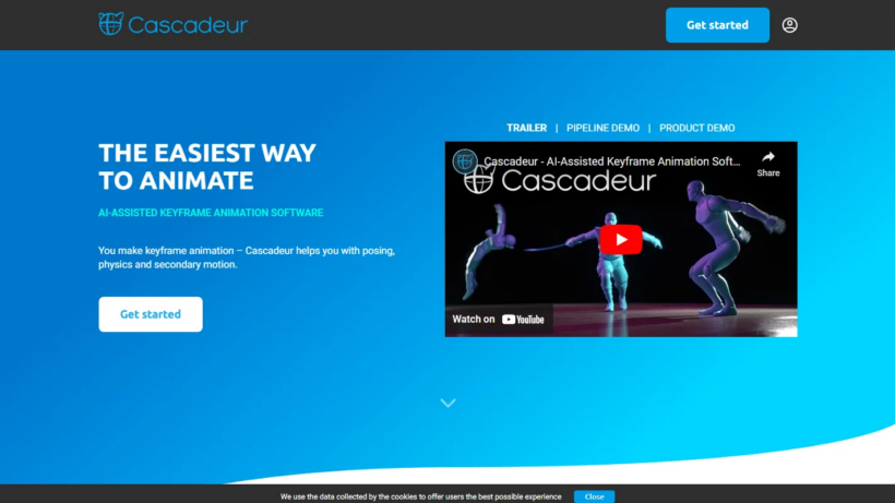 Cascadeur:一款AI辅助的3D动画制作软件,轻松搞定角色动作与物理模拟-第1张图片 Cascadeur:一款AI辅助的3D动画制作软件,轻松搞定角色动作与物理模拟-第1张图片