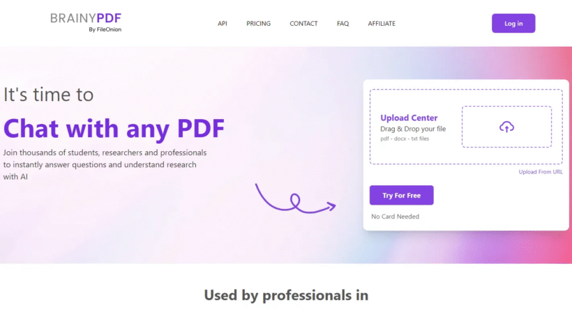 BrainyPDF:你的私人AI工作助理,帮你快速读懂并总结PDF文档核心信息-第1张图片 BrainyPDF:你的私人AI工作助理,帮你快速读懂并总结PDF文档核心信息-第1张图片