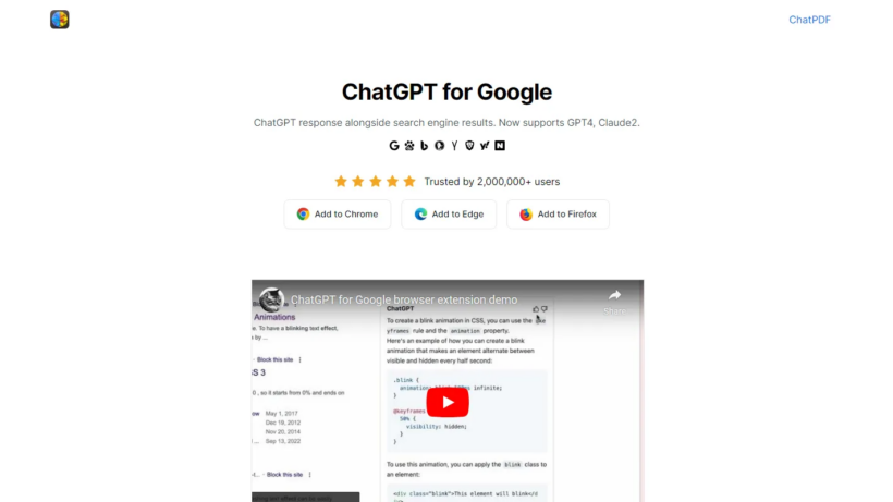 ChatGPT for Google:让AI回答和搜索结果并排显示,查资料不用再切换网页-第1张图片 ChatGPT for Google:让AI回答和搜索结果并排显示,查资料不用再切换网页-第1张图片