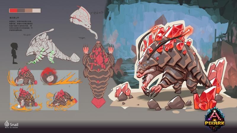 《方块方舟》公开《地下迷城》开发日志第二期,揭秘地下生物设计理念-第4张图片 《方块方舟》公开《地下迷城》开发日志第二期,揭秘地下生物设计理念-第4张图片