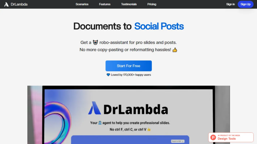Dr Lambda AI:全能内容工具,多源素材整合,一键生成图文视频课件-第1张图片 Dr Lambda AI:全能内容工具,多源素材整合,一键生成图文视频课件-第1张图片