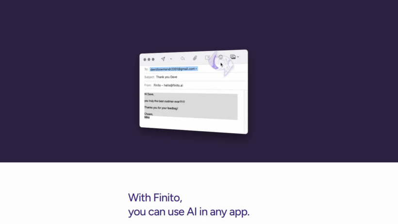 Finito AI文字工具介绍:智能纠错润色翻译,适配办公聊天设计多场景使用-第1张图片 Finito AI文字工具介绍:智能纠错润色翻译,适配办公聊天设计多场景使用-第1张图片