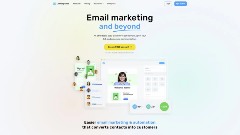 GetResponse Email Marketing:一站式邮件营销工具,轻松获客转化、自动化运营私域流量-第1张图片 GetResponse Email Marketing:一站式邮件营销工具,轻松获客转化、自动化运营私域流量-第1张图片