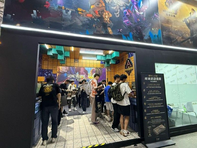 CJ现场直击,方舟系列《方块方舟:地下迷城》试玩人气爆棚-第3张图片 CJ现场直击,方舟系列《方块方舟:地下迷城》试玩人气爆棚-第3张图片