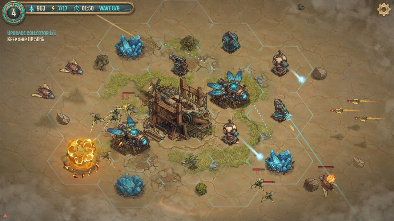 HEXSTORM测评:驾驶舰队带来了独特的塔防体验-第4张图片 HEXSTORM测评:驾驶舰队带来了独特的塔防体验-第4张图片