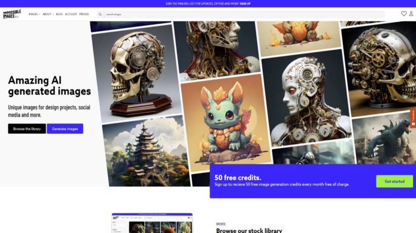 ImpossibleImages AI:AI创意图库与图像生成平台,支持定制绘图与多场景商用素材-第1张图片 ImpossibleImages AI:AI创意图库与图像生成平台,支持定制绘图与多场景商用素材-第1张图片