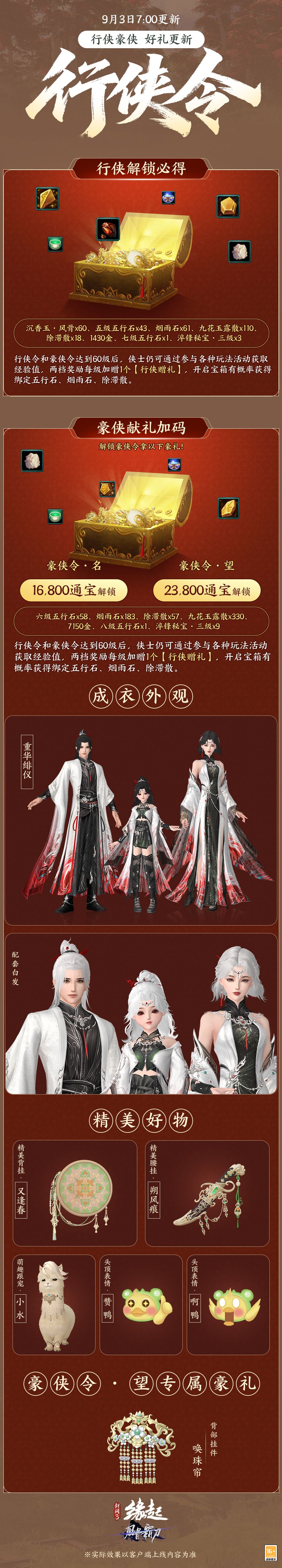 《剑网3缘起》“风骨霸刀”新赛季今日启程,新门派霸刀携洛阳城登场-第16张图片 《剑网3缘起》“风骨霸刀”新赛季今日启程,新门派霸刀携洛阳城登场-第16张图片
