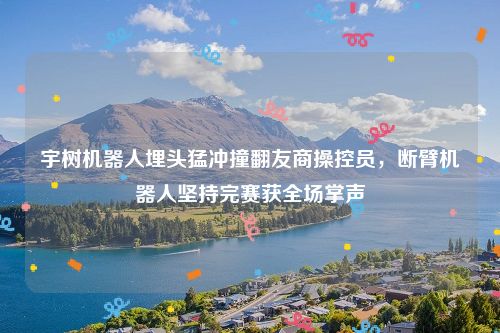 宇树机器人埋头猛冲撞翻友商操控员,断臂机器人坚持完赛获全场掌声